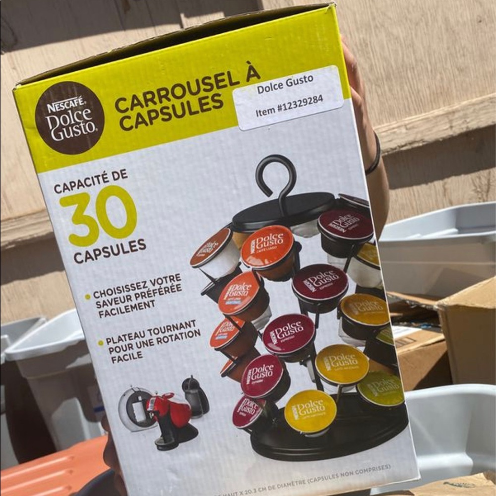 NESTLE KEURIG PODS CAROUSAL HOLDER